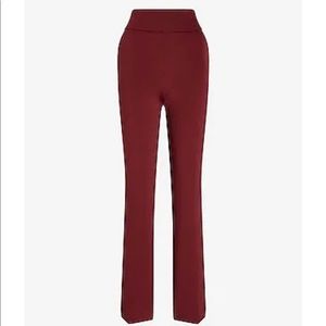 NWT Express Boot High Rise Supersoft Double Knit Dress Pants